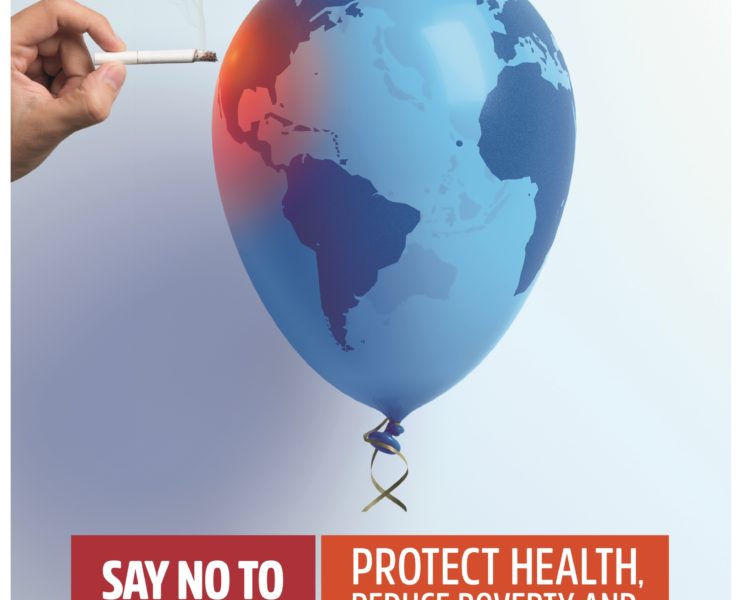 Say NO to tobacco poster WHO 2019