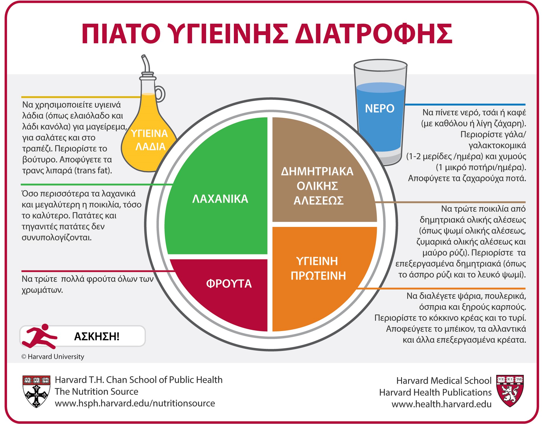 πιάτο υγιεινής διατροφής
